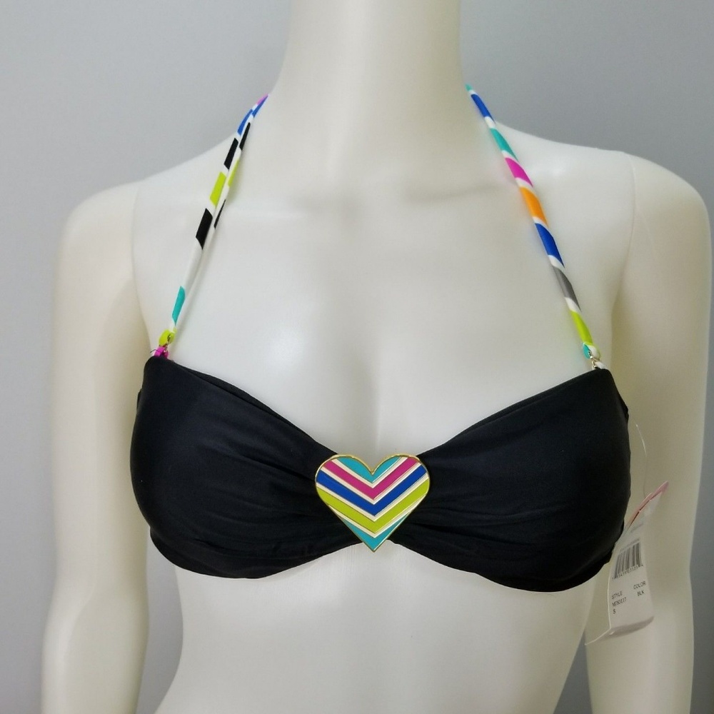 Raisins Women Swimsuit 2Pc Bandeau Sz S - Picture 2 of 8
